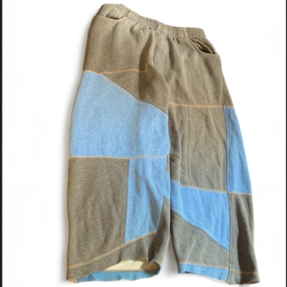 Reversible Patchwork sweatpants